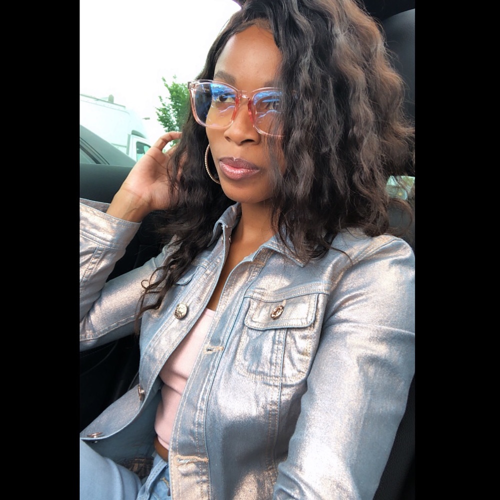 A/X Metallic Jean Jacket